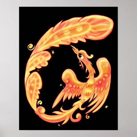 Vuurvogel Poster (Voorkant)