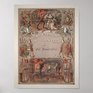 vuurwapencertificaat - 1877 poster