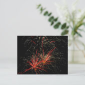 Vuurwerk 03 briefkaart (Staand voorkant)