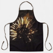 Vuurwerk 10 chef-kok schort (Voorkant)