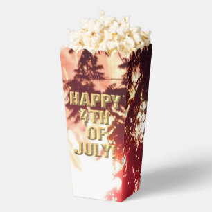 Vuurwerk 12 4 juli popcorn dozen bedankdoosjes