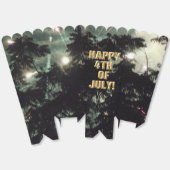 Vuurwerk 13 4 juli popcorn dozen bedankdoosjes (Ongevouwen)