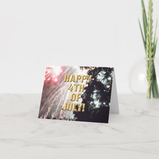 Vuurwerk 14 4 juli kaart (Voorkant)