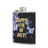 Vuurwerk 14 van Juli verpakte kolf Heupfles (Links)