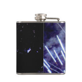 Vuurwerk 14 van Juli verpakte kolf Heupfles (Achterkant)