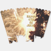 Vuurwerk 15 4 juli popcorn dozen bedankdoosjes (Ongevouwen)