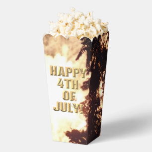 Vuurwerk 15 4 juli popcorn dozen bedankdoosjes