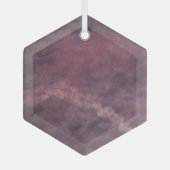 Vuurwerk 16 glas zeshoek ornament (Voorkant)