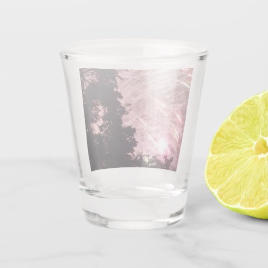 Vuurwerk 17 borrelglas shot glas (Achterkant)