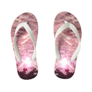 Vuurwerk 17 peuter teenslippers