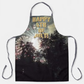 Vuurwerk 18 4 juli chef schort (Voorkant)