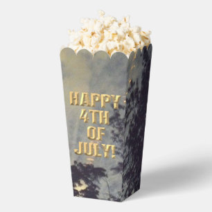Vuurwerk 19 4 juli popcorn dozen bedankdoosjes