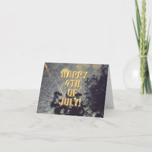 Vuurwerk 19 4th van juli kaart