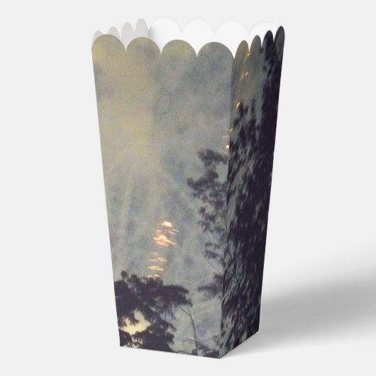 Vuurwerk 19 popcornboxen bedankdoosjes (Voorkant)
