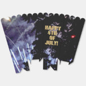 Vuurwerk 1 4 juli popcorn dozen bedankdoosjes (Ongevouwen)