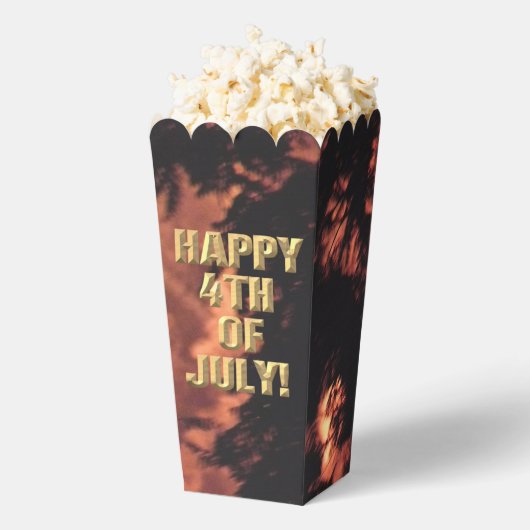 Vuurwerk 20 4 juli popcorn dozen bedankdoosjes (Popped)