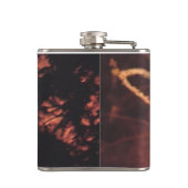 Vuurwerk 20 4th van juli gewikkeld kolf heupfles (Achterkant)