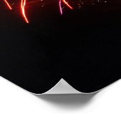 Vuurwerk 2 poster (Hoek)