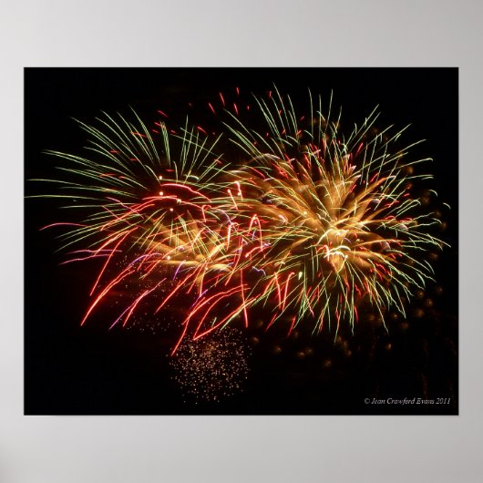 Vuurwerk 2 poster (Voorkant)