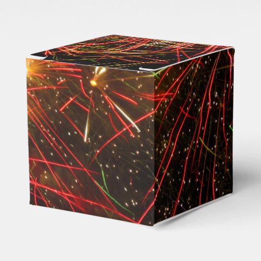 Vuurwerk 33 bedankdoosjes (Voorkant Zijde)