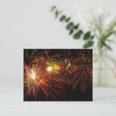 Vuurwerk 33 briefkaart (Staand voorkant)