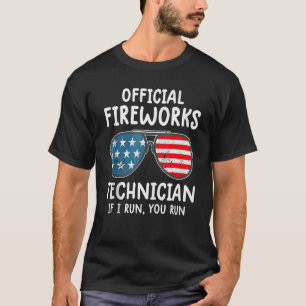 Vuurwerk 4 juli 4 juli voor mannen t-shirt