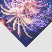 Vuurwerk 4 juli Blauwe Onafhankelijkheidsdag Tissuepapier (Detail)