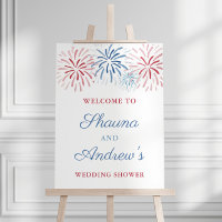 Vuurwerk 4 juli Koppels Trouwfeest Welkom