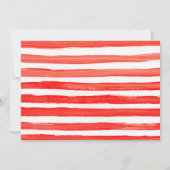 Vuurwerk 4 juli Uitnodigen Kaart (Achterkant)