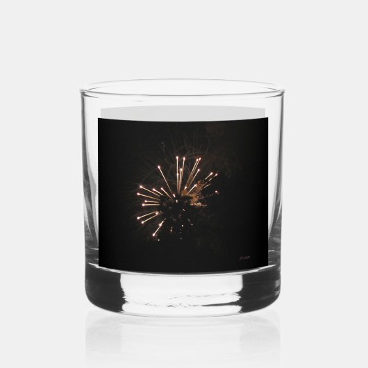 Vuurwerk 5 4 juli rotsen glas (Achterkant)
