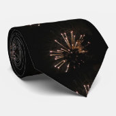Vuurwerk 5 mannen stropdas (Opgerold)