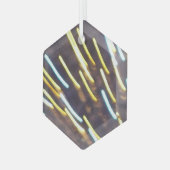 Vuurwerk 6 glas zeshoek ornament (Voorkant links)