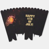 Vuurwerk 8 4 juli popcorn dozen bedankdoosjes (Ongevouwen)