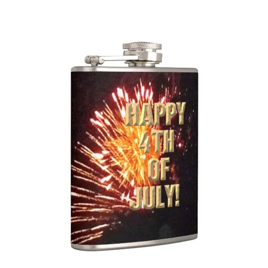 Vuurwerk 8 4th van Juli verpakte kolf Heupfles (Rechts)