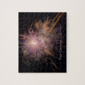 Vuurwerk aangepaste puzzel (Verticaal)