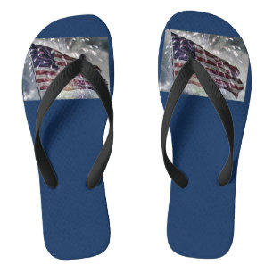 Vuurwerk Achtergrond Teenslippers