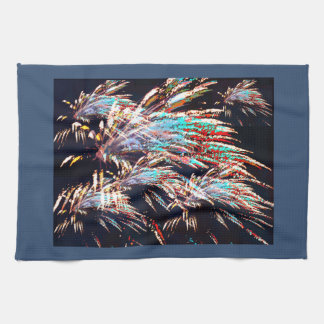 Vuurwerk boven Mt. Olivet Theedoek