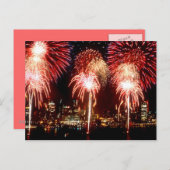 Vuurwerk Briefkaart (Voorkant / Achterkant)