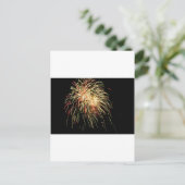 Vuurwerk Briefkaart (Staand voorkant)