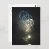 Vuurwerk Briefkaart (Voorkant / Achterkant)