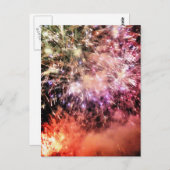 VUURWERK BRIEFKAART (Voorkant / Achterkant)