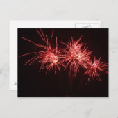 Vuurwerk Briefkaart (Voorkant / Achterkant)
