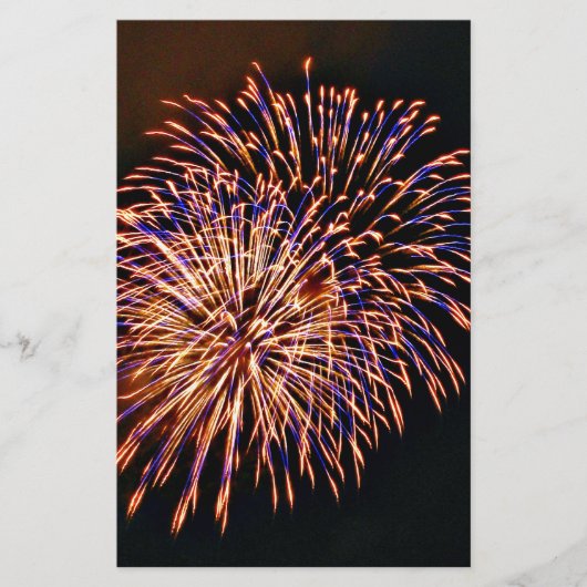 Vuurwerk Briefpapier (Voorkant)