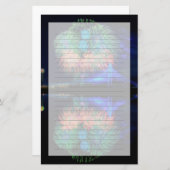 Vuurwerk Briefpapier (Voorkant / Achterkant)