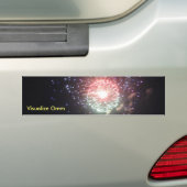 Vuurwerk Bumpersticker (Op auto)