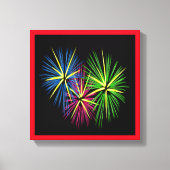 VUURWERK CANVAS AFDRUK (Voorkant)