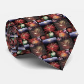 Vuurwerk Collectie Stropdas (Opgerold)