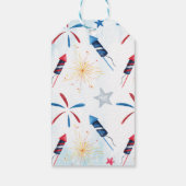 Vuurwerk dank u Label Cadeaulabel (Achterkant)