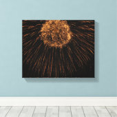 Vuurwerk/de Omslag van het Canvas (Insitu (Houten vloer))