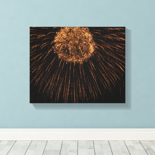 Vuurwerk/de Omslag van het Canvas (Insitu (Houten vloer))